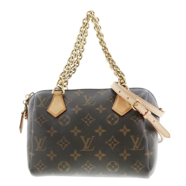 1240007022737 1 Louis Vuitton Speedy Chain 20 Shoulder Bag Monogram