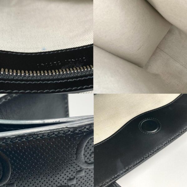 1240007022882 8 Gucci GG Emboss Medium Tote Bag Black