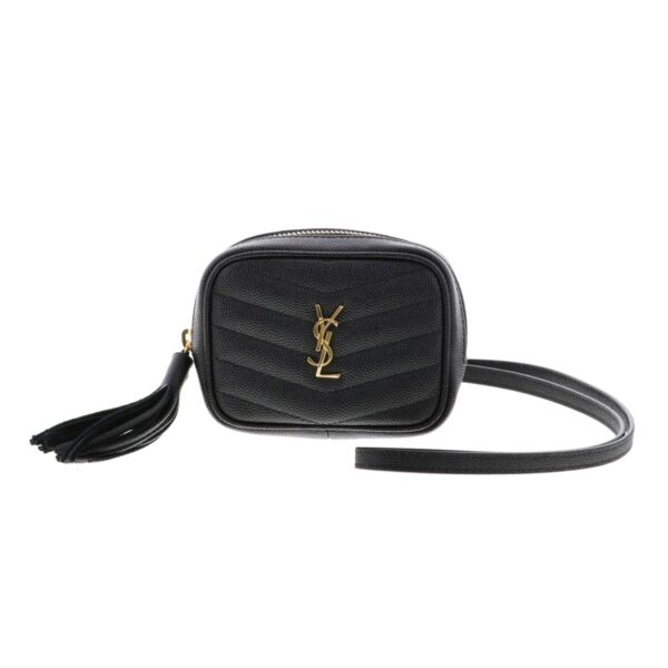 1240007022988 1 Saint Laurent YSL Baby Shoulder Bag Black