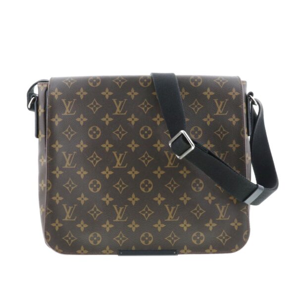 1240007023100 1 Louis Vuitton District MM Shoulder Bag Monogram Macassar