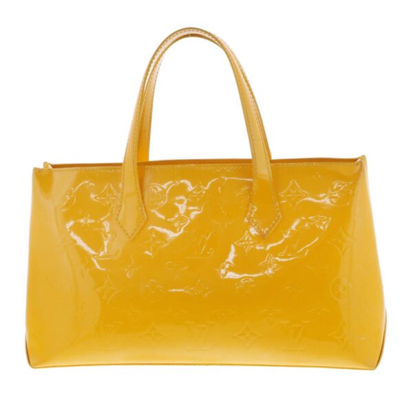 1240007023326 4 Louis Vuitton Wilshire PM Handbag Vernis Yellow