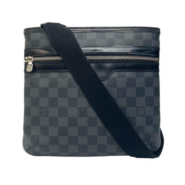 1240007024267 1 Louis Vuitton Thomas Shoulder Bag Damier Graphite