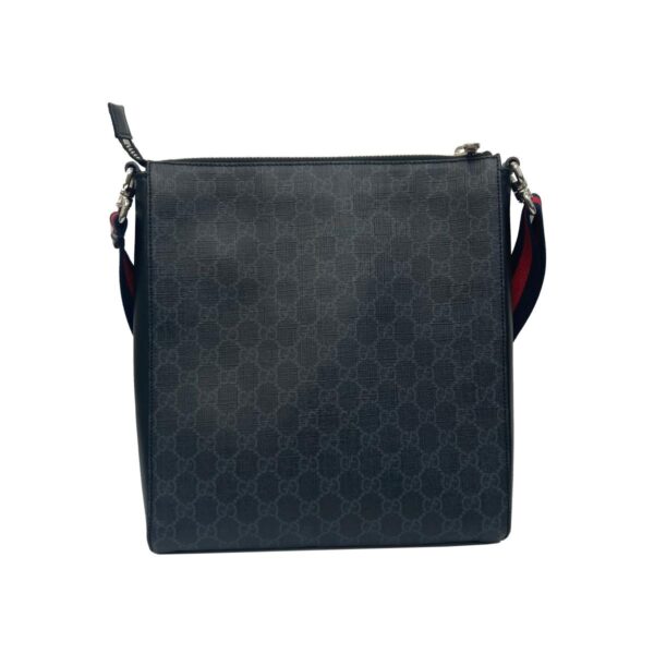 1240007024561 3 Gucci GG Supreme Messenger Bag Black