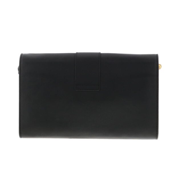 1240007024674 3 Saint Laurent Classic Y Chain Wallet Black