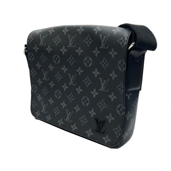 1240007024991 2 Louis Vuitton District PM NV2 Shoulder Bag Monogram Eclipse Black