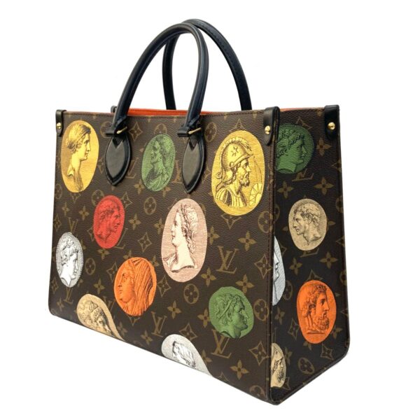 1240007025177 2 Louis Vuitton Onthego MM Tote Bag Fornasetti Print