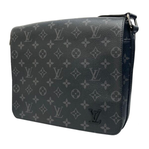 1240007025305 2 Louis Vuitton District PM NV2 Shoulder Bag Monogram Eclipse Black