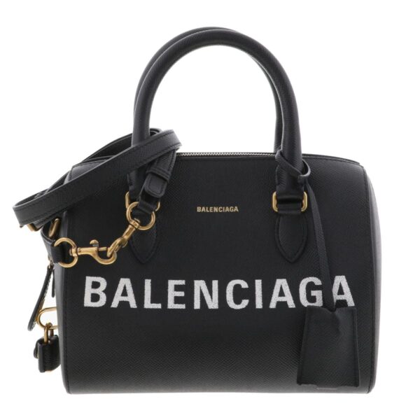 1240007025314 1 Balenciaga Will Bowling Handbag Black