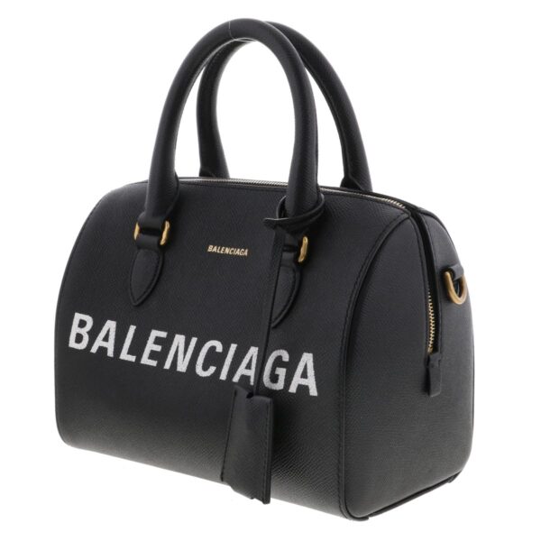 1240007025314 2 Balenciaga Will Bowling Handbag Black