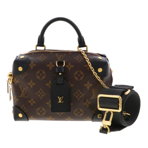 1240007025370 1 Louis Vuitton Petite Malle Handbag Monogram