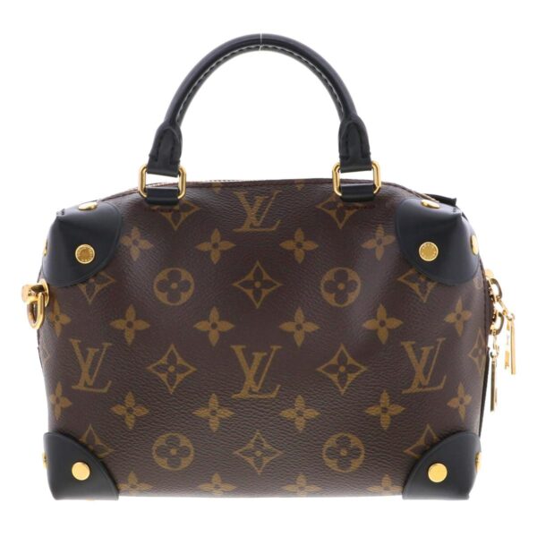 1240007025370 4 Louis Vuitton Petite Malle Handbag Monogram