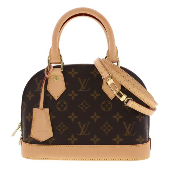 1240007025762 1 Louis Vuitton Alma BB Shoulder Bag Monogram Brown