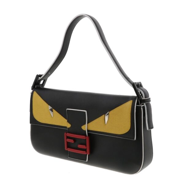 1240007026331 2 Fendi Monster Star Shoulder Bag Black