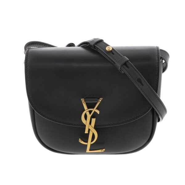 1240007027415 1 Saint Laurent Kaia Shoulder Bag Black