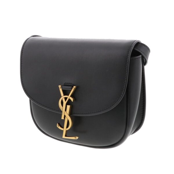 1240007027415 2 Saint Laurent Kaia Shoulder Bag Black