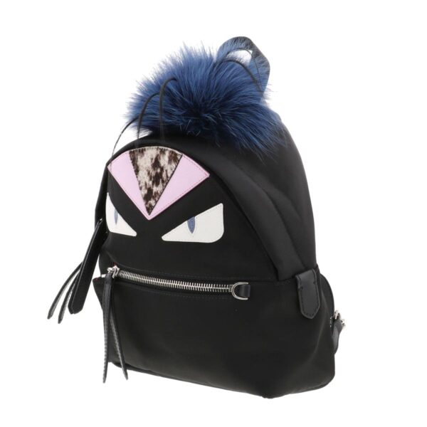 1240007027868 2 Fendi Monster Backpack Black