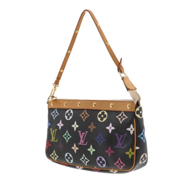 1240007027897 2 Louis Vuitton Pochette Accessory Bag Black Multi