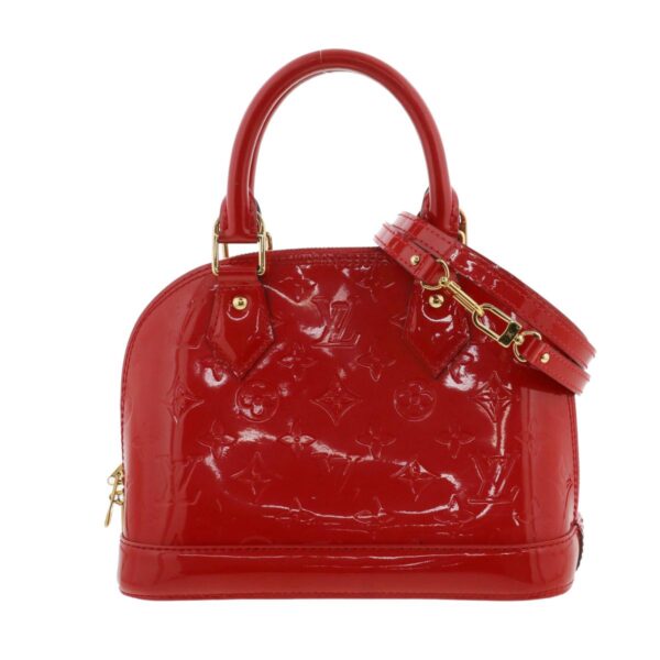 1240007027912 1 Louis Vuitton Alma BB Handbag Red