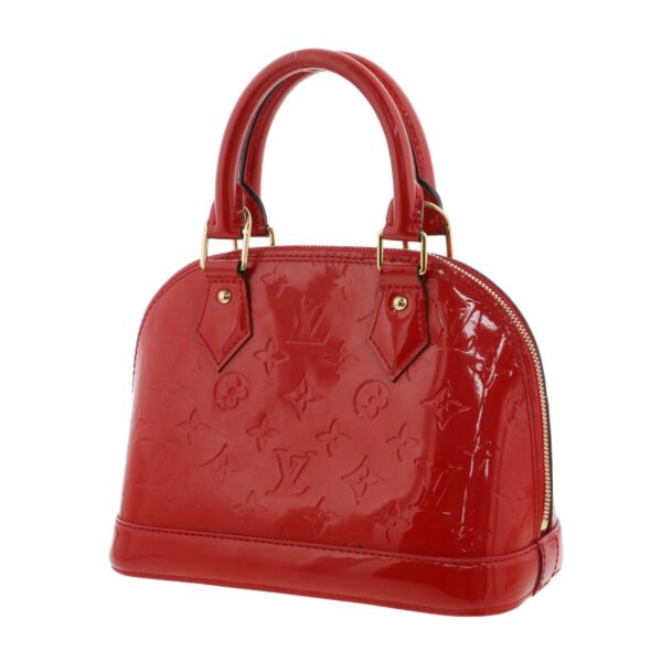 1240007027912 2 Louis Vuitton Alma BB Handbag Red