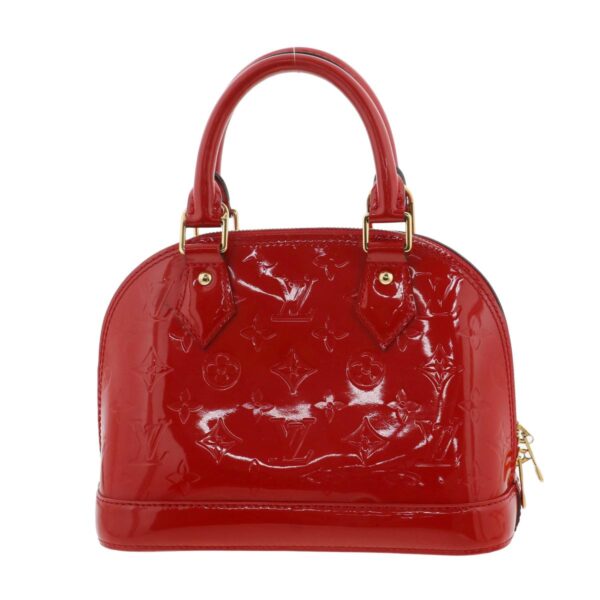 1240007027912 4 Louis Vuitton Alma BB Handbag Red