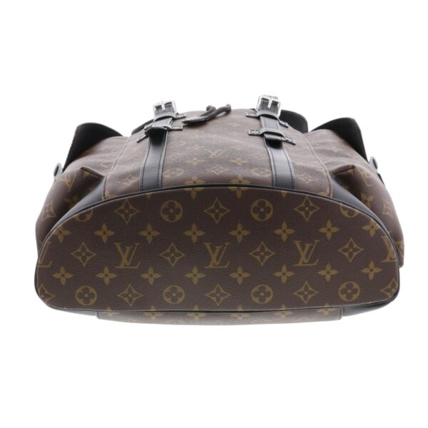 1240007027981 4 Louis Vuitton Christopher PM Rucksack Monogram Macassar Brown