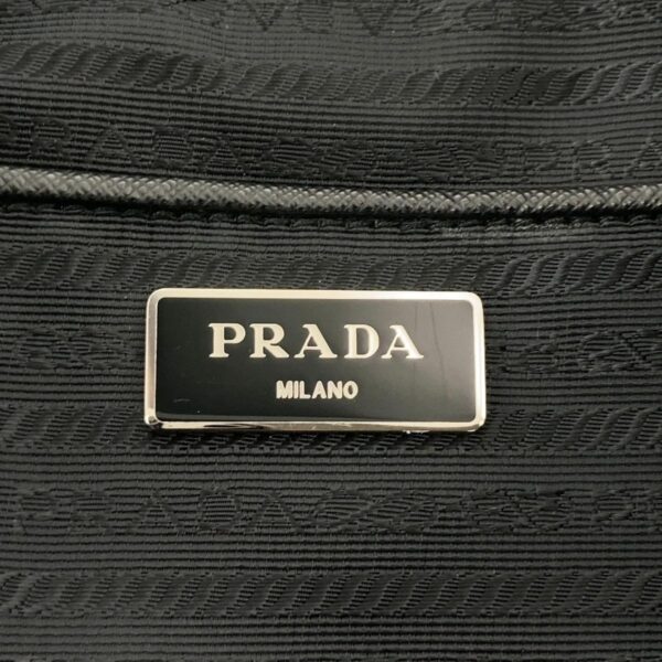 1240007028241 7 Prada Nylon Backpack Rucksack Black