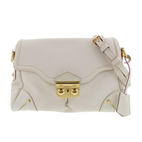 1240007028411 1 Louis Vuitton Historical Shoulder Bag White