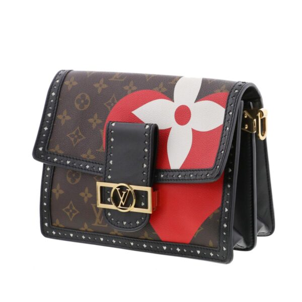 1240007029550 2 Louis Vuitton Dauphin MM Game On Shoulder Bag