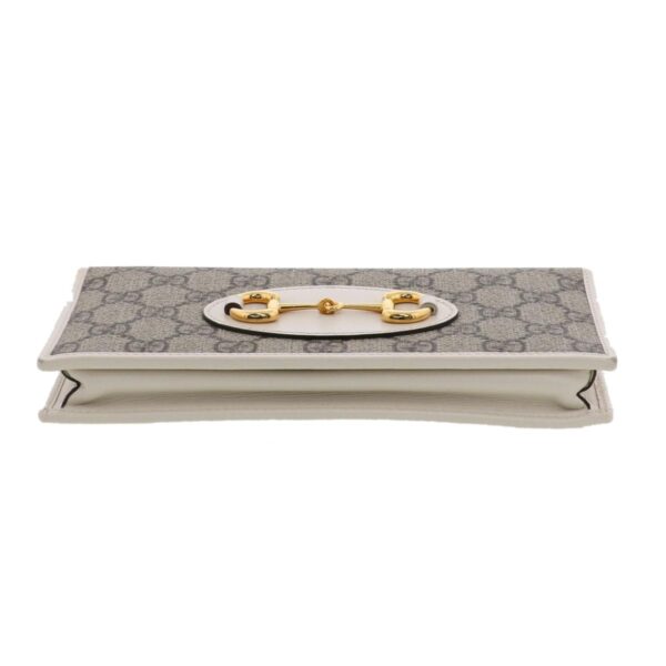 1240007029784 4 Gucci Horsebit Chain Wallet White