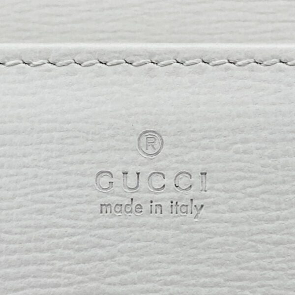 1240007029784 9 Gucci Horsebit Chain Wallet White