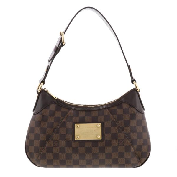 1240007029865 1 Louis Vuitton Tate PM Shoulder Bag Damier Canvas Ebene