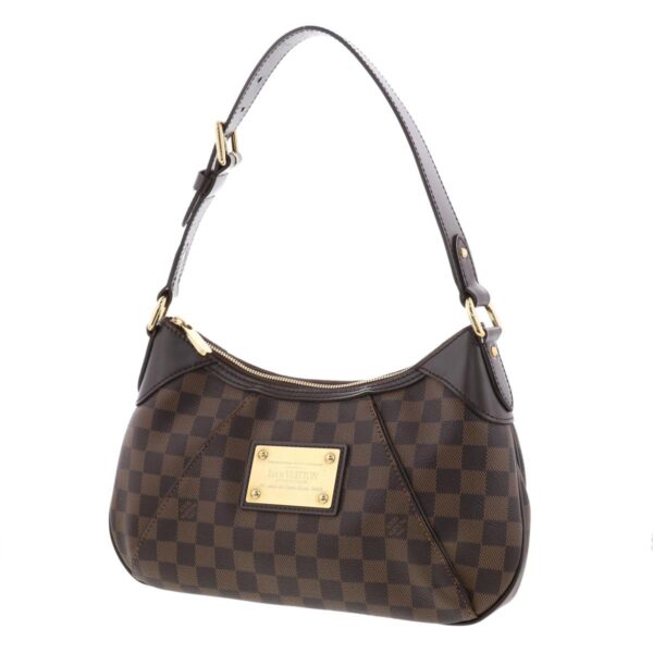 1240007029865 2 Louis Vuitton Tate PM Shoulder Bag Damier Canvas Ebene