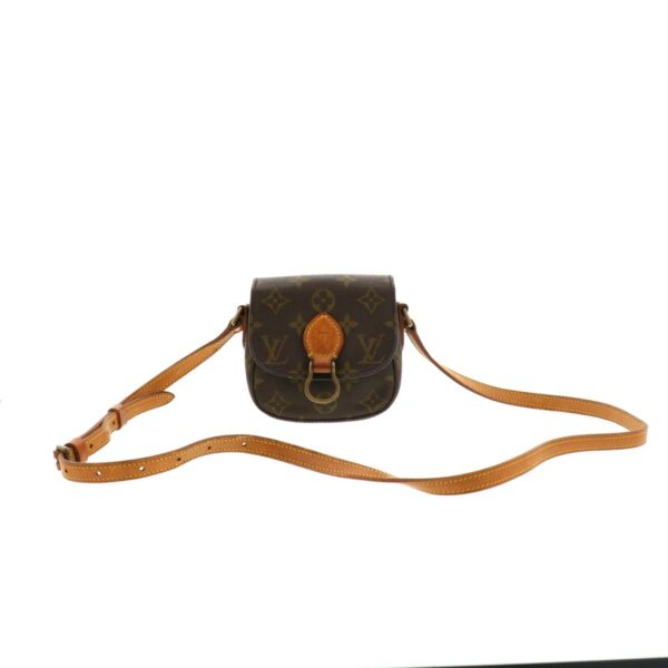 1240008001253 1 Louis Vuitton Bebe Mini Saint Cloud Shoulder Bag Monogram Brown