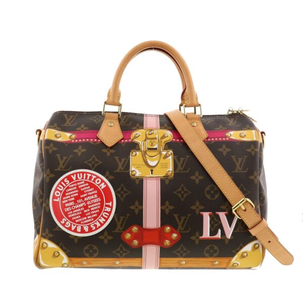 1240008001697 1 Louis Vuitton Speedy Bandolier Bag Monogram