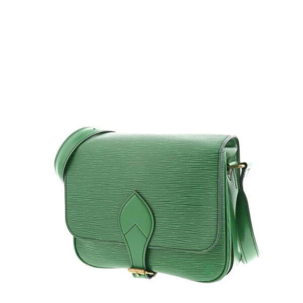 1240009000196 2 Louis Vuitton Cult Seal Bag Shoulder Bag Epi Green