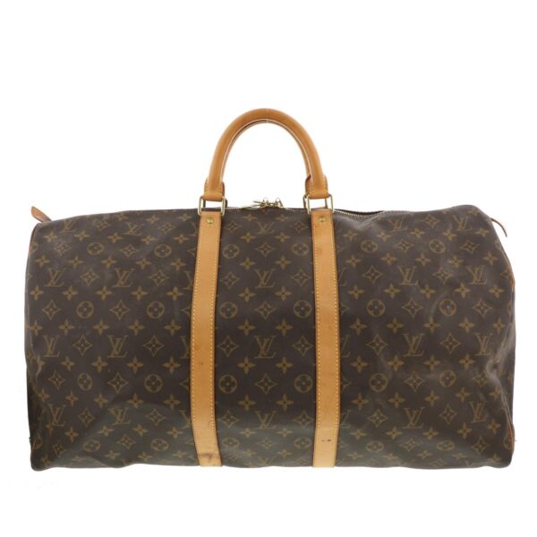 1240009000397 1 Louis Vuitton Keepall 55 Monogram Travel Bag