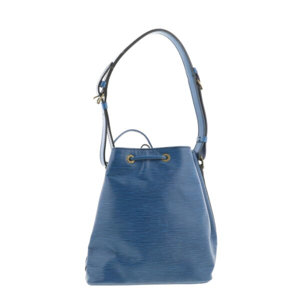 1240009000495 4 Louis Vuitton Petit Noe Drawstring Bag Epi Blue