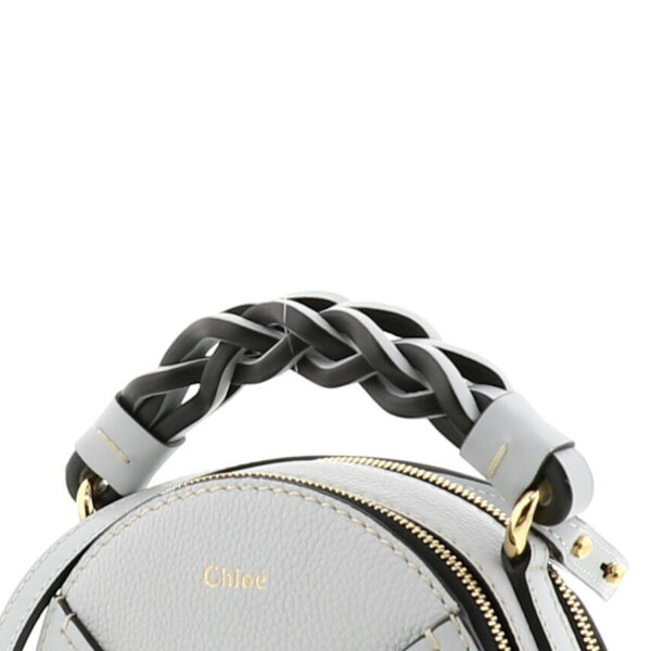 1240009000630 3 Chloe Daria Round Mini Bag Gray