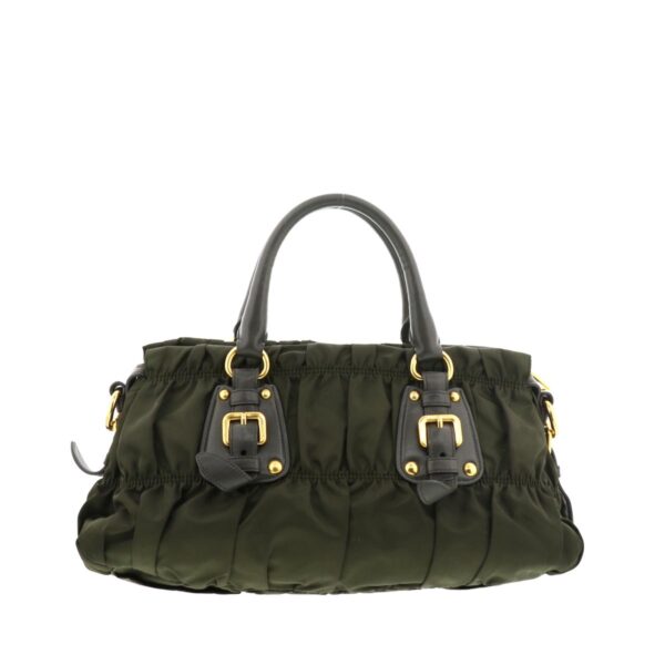 1240009000685 4 Prada Gazer Shoulder Bag Khaki