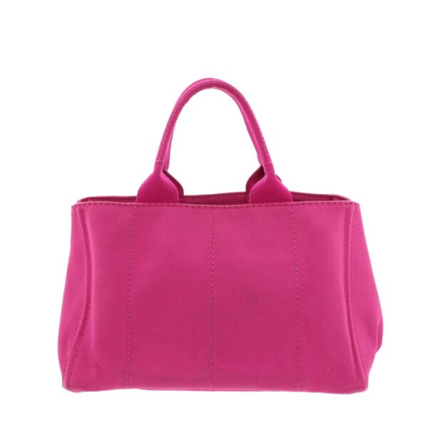 1240009000735 4 Prada Canapa Shopping Tote Bag Pink