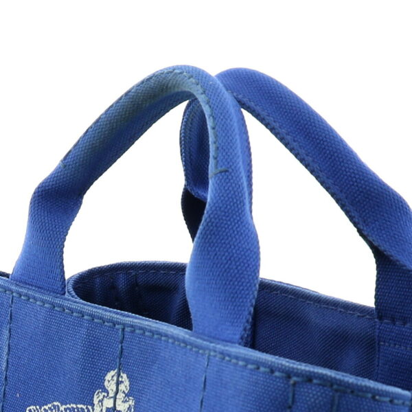 1240009000911 3 Prada Mini Tote Bag Canapa Blue