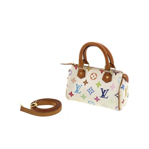 1240009000915 2 Louis Vuitton Mini Speedy Clutch Bag Monogram Multicolor