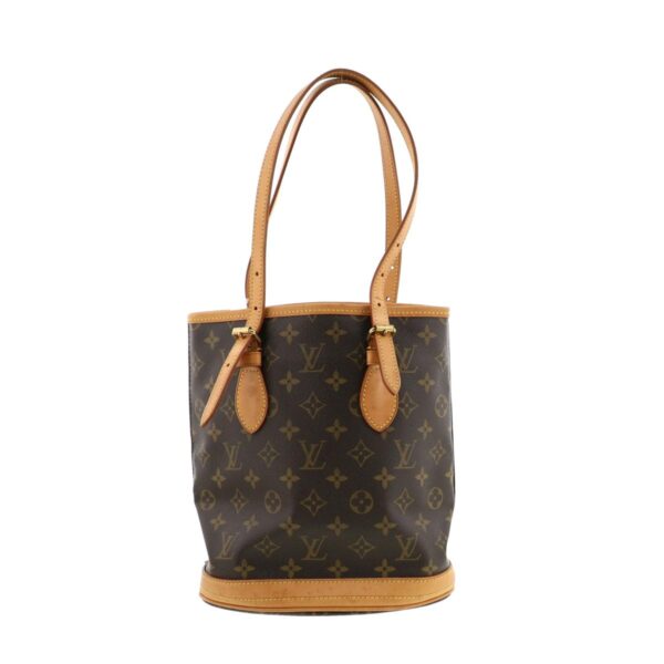 1240009000923 3 Louis Vuitton Bucket PM Shoulder Bag Monogram Brown