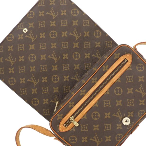 1240009001088 5 Louis Vuitton Saint Germain 28 Shoulder Bag Monogram Brown