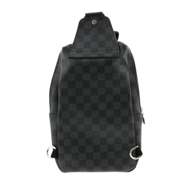 1240009001178 3 Louis Vuitton Avenue Sling Shoulder Bag Damier Graphite