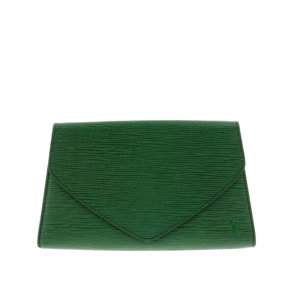 1240009001245 1 Louis Vuitton Arteco Clutch Epi Green