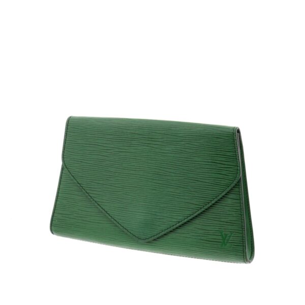 1240009001245 2 Louis Vuitton Arteco Clutch Epi Green