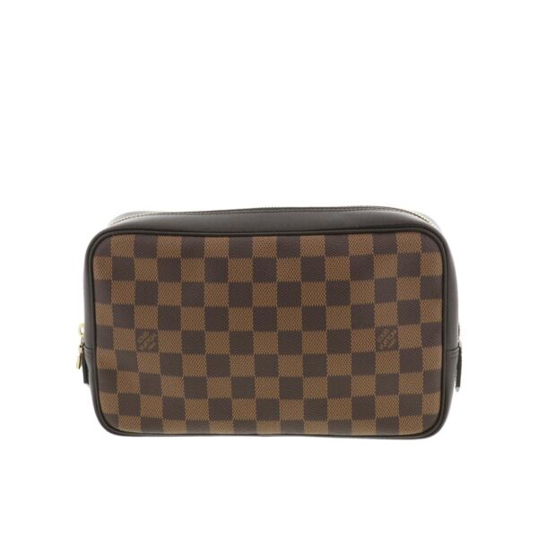 1240009001247 1 Louis Vuitton True Toilette Clutch Damier Ebene