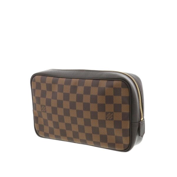 1240009001247 2 Louis Vuitton True Toilette Clutch Damier Ebene