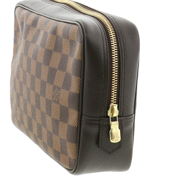 1240009001247 4 Louis Vuitton True Toilette Clutch Damier Ebene